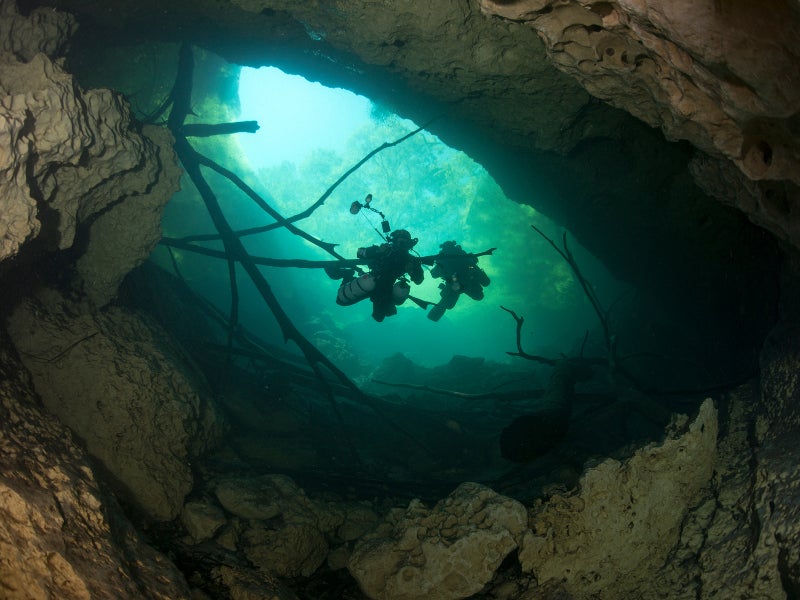 Cave Diving at Peacock Springs Florida State Parks